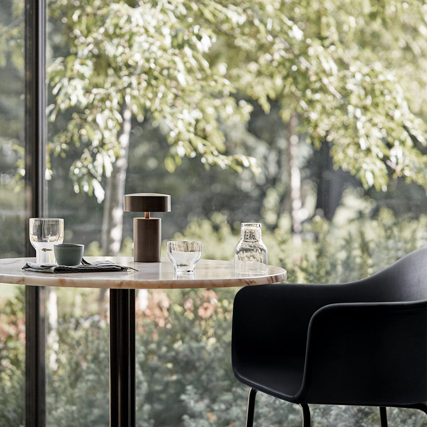 Column Table Lamp - Portable