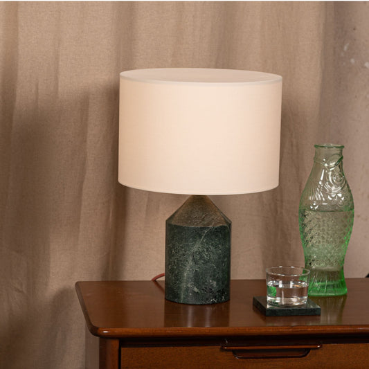 Josef Green Marble Table Lamp