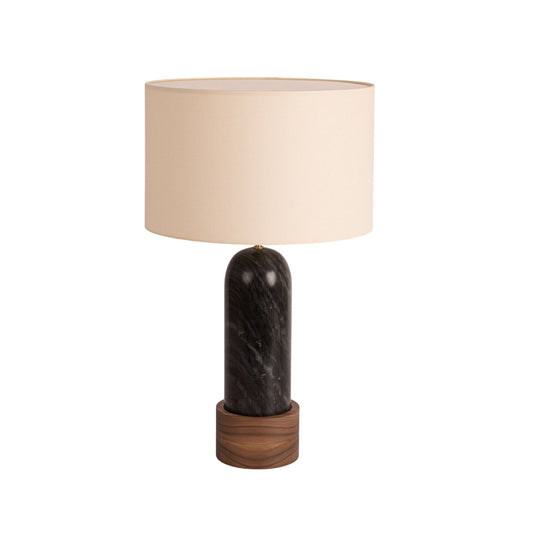 Pura Kelo Black Marble Table Lamp