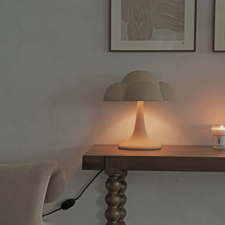 Fungus Table Lamp - Sand